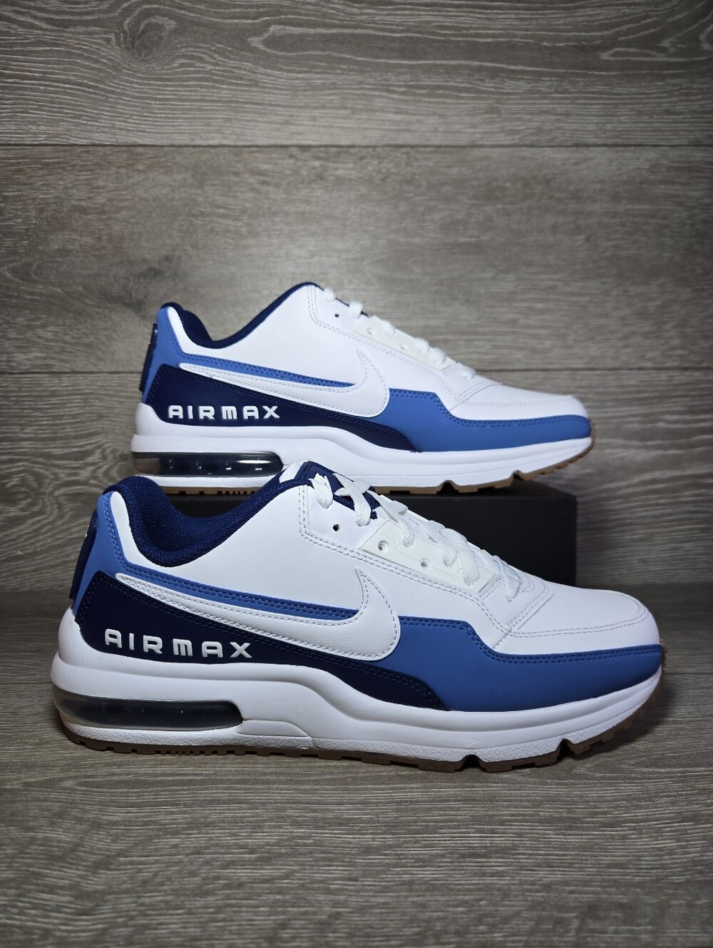 Nike Air Max LTD 3 Sneaker Shoe White / Coastal Blue 687977-114 Mens Size 11